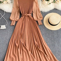 ANABEL PLEATED DRESS