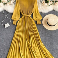 ANABEL PLEATED DRESS