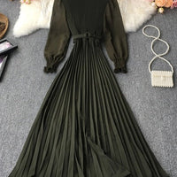 ANABEL PLEATED DRESS