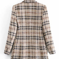 MARTA CHECK BLAZER & SKORT