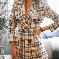 MARTA CHECK BLAZER & SKORT