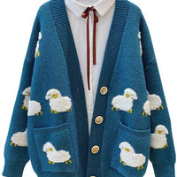 LISA CARTOON CARDIGAN