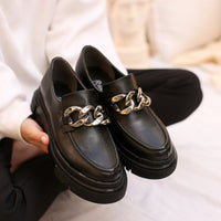 NELLY LEATHER LOAFERS