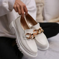 NELLY LEATHER LOAFERS