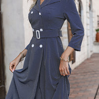 Nicole split blazer dress