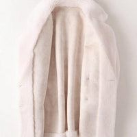 Angela Australian Wool Coat&Real Fur