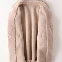 Angela Australian Wool Coat&Real Fur