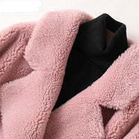 Angela Australian Wool Coat&Real Fur