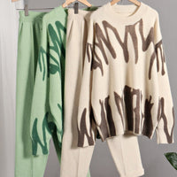 Cozy Warm Knitted Two Piece Set&Suit Oversized