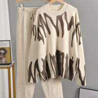 Cozy Warm Knitted Two Piece Set&Suit Oversized