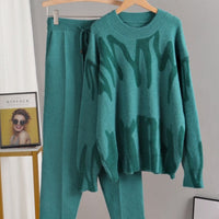 Cozy Warm Knitted Two Piece Set&Suit Oversized