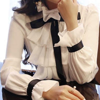 ANILA RUFFLES BLOUSE