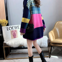 EMILY COLORBLOCK CARDIGAN