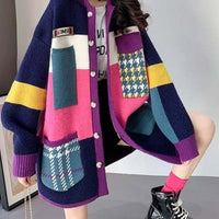 EMILY COLORBLOCK CARDIGAN