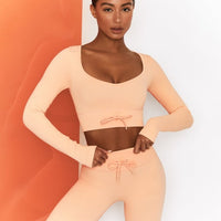 Linda 2 Pieces Set Crop Top&Shorts