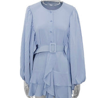 Juliette Cascading Ruffle Dress