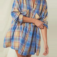 Leah Plaid Print Shirt