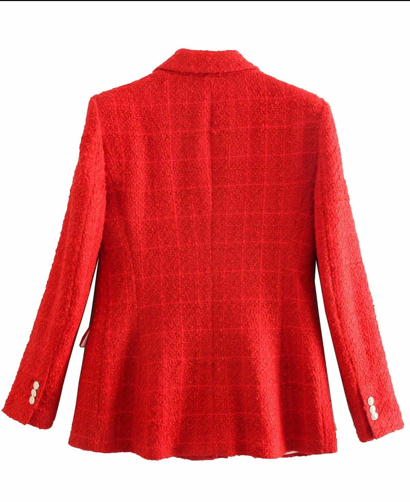 NOELLA COLOR TWEED BLAZER