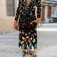 Leticia Vintage Flower Dress&Plus Size