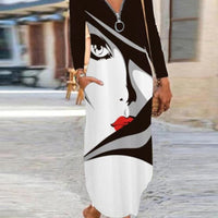 Leticia Vintage Flower Dress&Plus Size