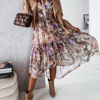 Eva Vintage Maxi Dress