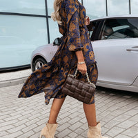 Eva Vintage Maxi Dress