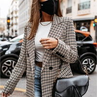 Berta Plaid Blazer