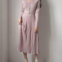 CASSANDRA BELTED DRESS