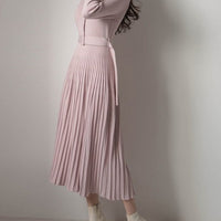 CASSANDRA BELTED DRESS