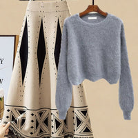 Rommy Warm Knitted  Set