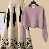 Rommy Warm Knitted  Set