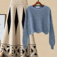 Rommy Warm Knitted  Set