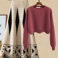 Rommy Warm Knitted  Set