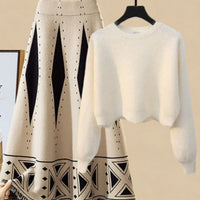 Rommy Warm Knitted  Set