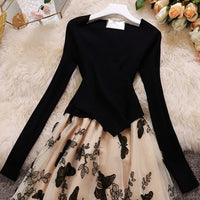 ILLONA BUTTERFLY KNIT DRESS