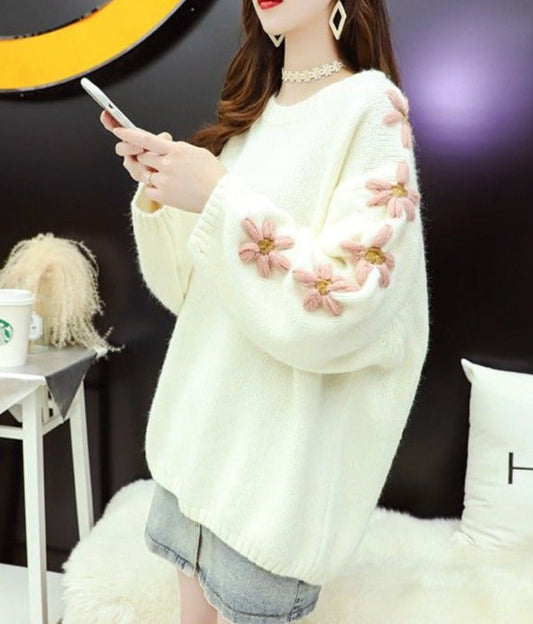 May Loose Knitted  Pullover