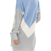 Muriel Geometric Knitted Cardigan