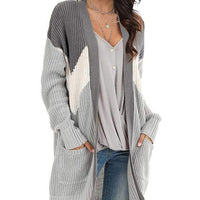 Muriel Geometric Knitted Cardigan
