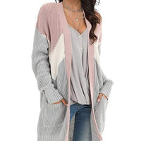 Muriel Geometric Knitted Cardigan