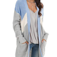 Muriel Geometric Knitted Cardigan