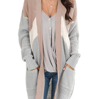 Muriel Geometric Knitted Cardigan