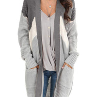 Muriel Geometric Knitted Cardigan