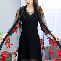 Aysha Long Lace Cargidan&Kimono