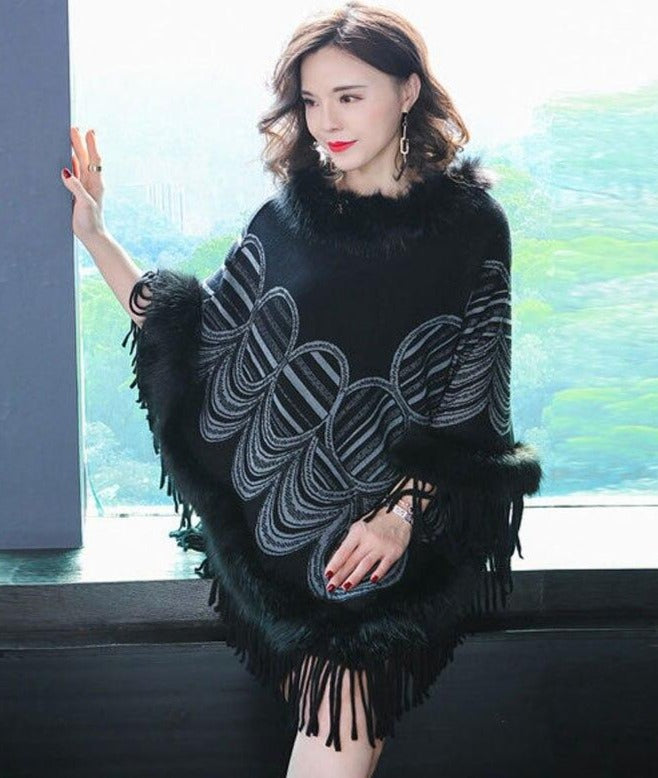 Woolen Overcoat Capes&Warm Poncho