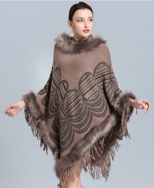 Woolen Overcoat Capes&Warm Poncho