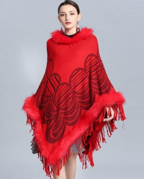 Woolen Overcoat Capes&Warm Poncho