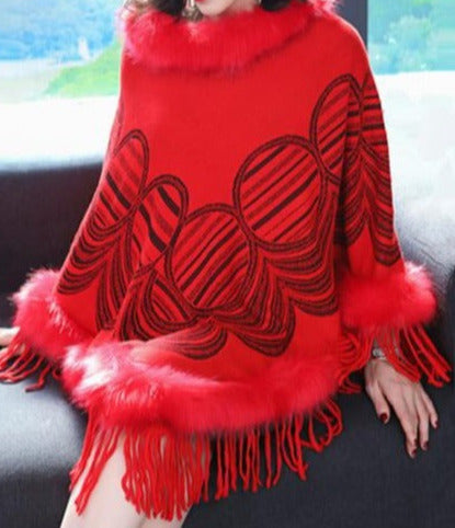 Woolen Overcoat Capes&Warm Poncho