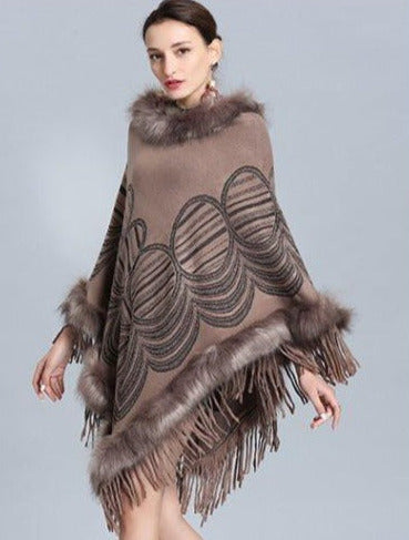 Woolen Overcoat Capes&Warm Poncho