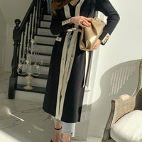 BERNADA KNIT BUTTONED DRESS