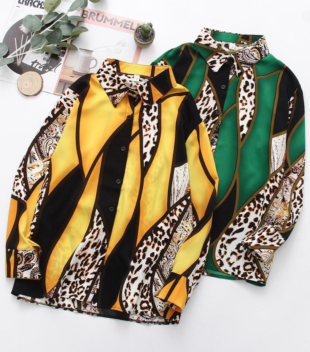 Fashion women's chiffon blouse